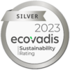 Ecovadis 2023 Silver Sustainability Rating Badge