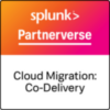 Splunk Partnerverse Cloud Migration Co-Delivery Logo