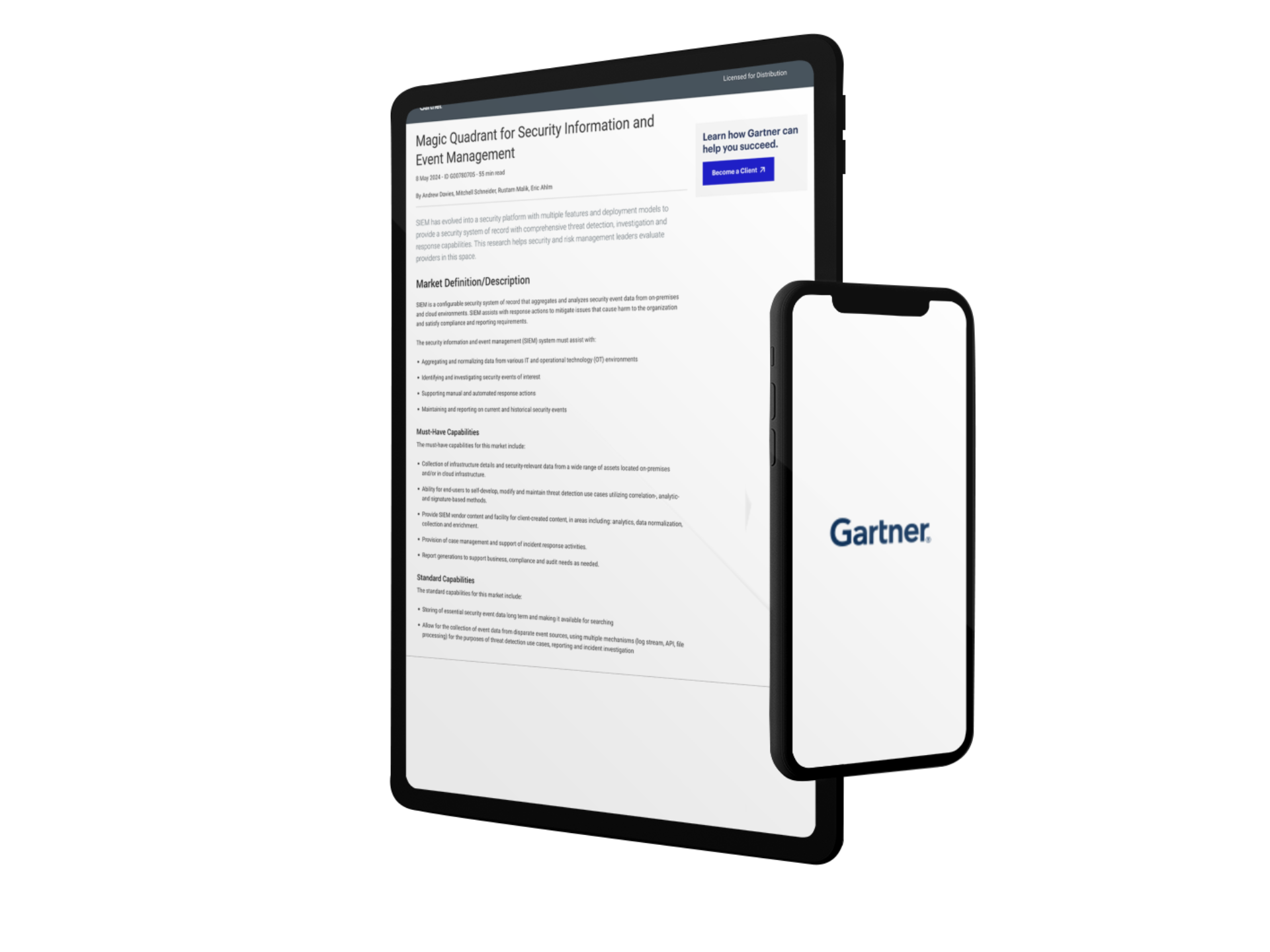 SIEM Magic Quadrant TT