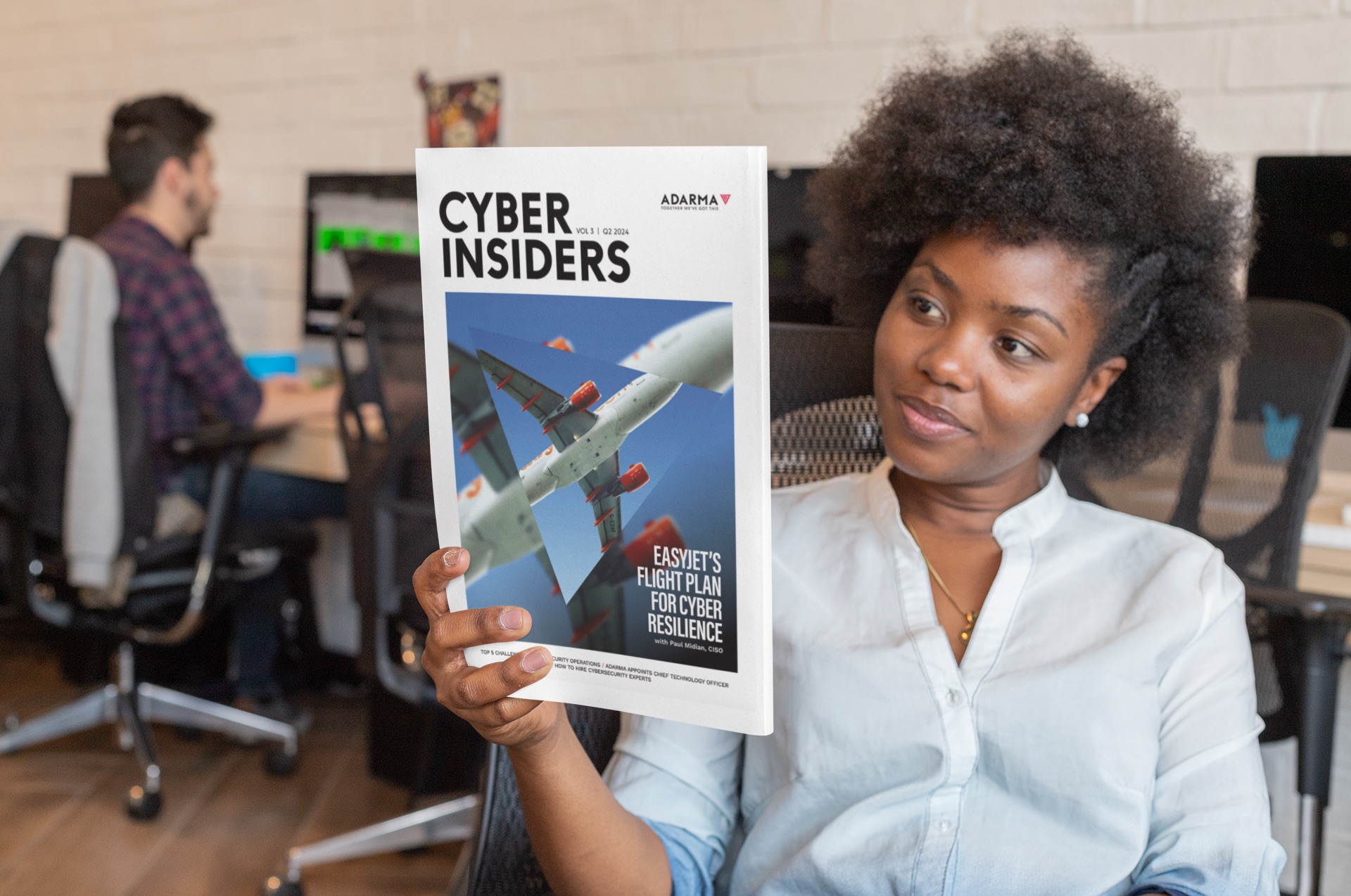 mockup-of-a-woman-reading-a-magazine-in-the-office-31564