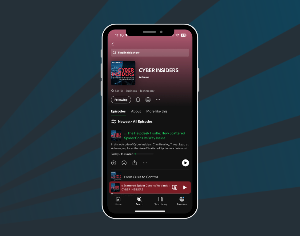 SS podcast mobile banner